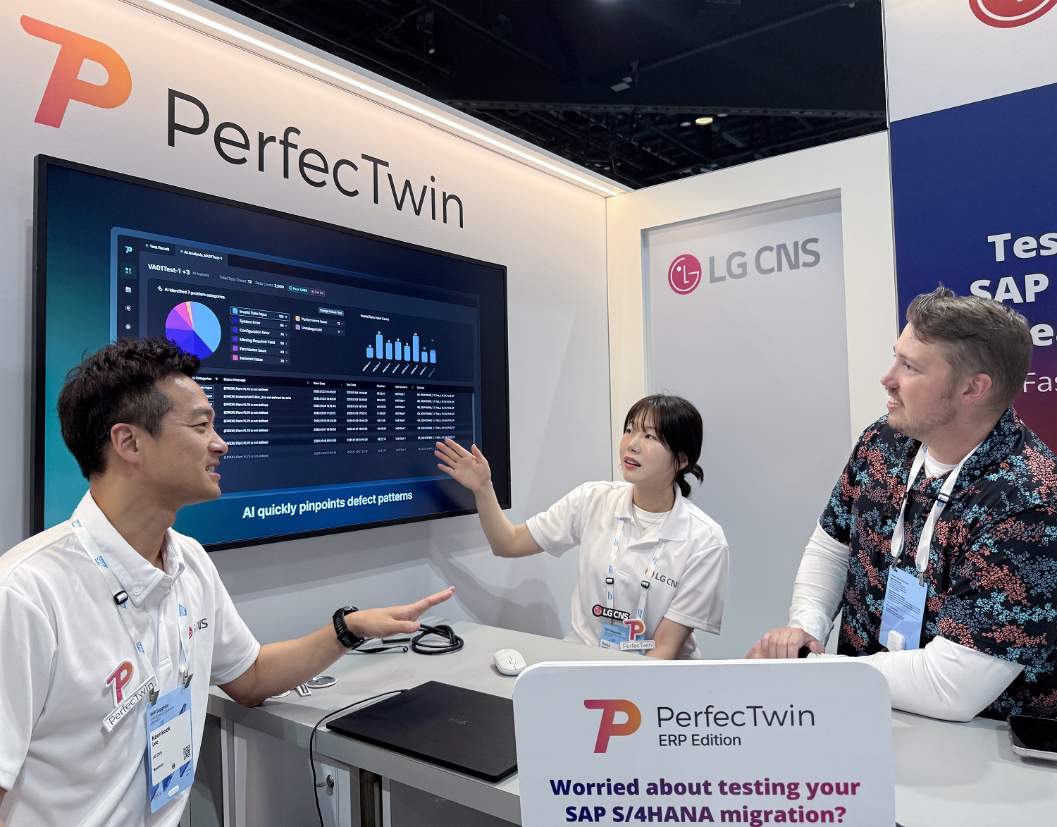 LG CNS showcases AI-Enhanced ‘PerfecTwin ERP Edition’ in the U.S. at SAP Sapphire 2025