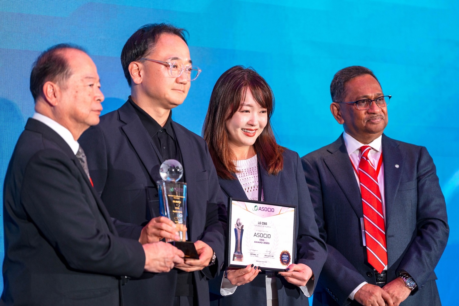 LG CNS, ‘ASOCIO 어워드’ 수상…ESG 플랫폼 국제적 인정